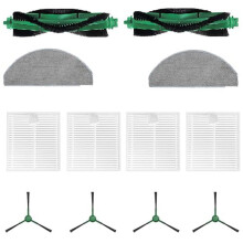 Rolborstels, Zijborstels, Filters en Dweilpads voor Essential 100/104/105/106/108/1010/1020/0110/Y0140/Q011
