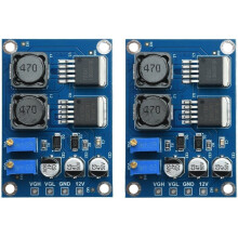2PCS VGH VGL Module Repair LCD Panel Broken Y Color Abnormal Horizontal LCD Screen Technical Modification