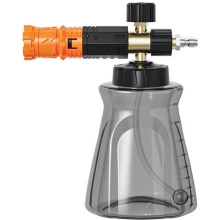 Foam Cannon 1L Brass for Car Motorcycle Washing Window Roof Cleaning 1/4 Quick Connector Wide Neck Snow Foam Lance