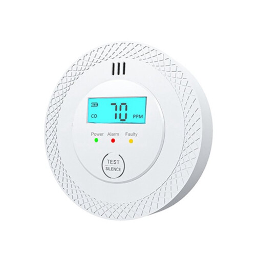 3 Pcs Carbon Monoxide Detector LCD Digital Display Security Protection Gas Detector 2