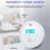 3 Pcs Carbon Monoxide Detector LCD Digital Display Security Protection Gas Detector 10