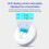 3 Pcs Carbon Monoxide Detector LCD Digital Display Security Protection Gas Detector 9