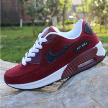 (Black Red,EUR42)Mens Sport Shoes Mesh Breathable Comfortable Casual Outdoor Sneakers Running
