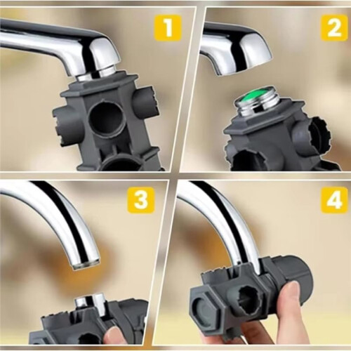 5PCS Aerator Key Wrench Multifunctional Faucet Spanner for Kitchen Sink Unscrewing Bubble Nozzle Remover Tool