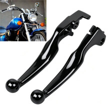 1 Paire de Leviers de Frein et D'Embrayage pour Moto pour Shadow 600 (1988-2007), Shadow 750 (1998-2024), 1100 VTX et 1300 VTX (2010-2024)