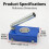 Recoils Motion Demonstrator for Illustrating Action-Reaction, Reverse Thrust, and Momentum Principles 6
