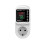 Over Under Voltage Protector 16A Self-Resetting Voltage Current Protector Real- Display for Home Appliances EU Plug 1