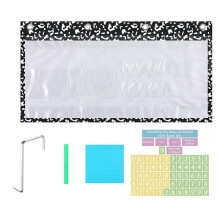 School Pocket Chart with Base Ten Value Pocket Chart for Classroom Bulletin Board Home Decor