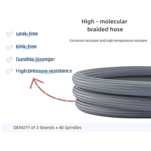 88624000 Replacement Pull Out Hose for  Kitchen Faucet, 59-Inch Braided Spray Hose 1