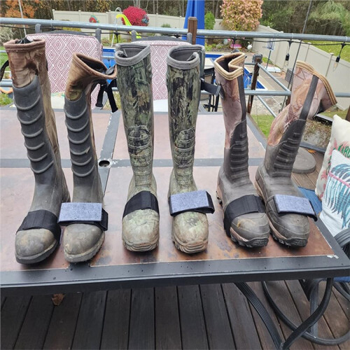 Hunting Boot Scent Pad, Elastic Hook-Loop Deer Attractant Scent  Strap, Portable Outdoor Hunting Boot Accessory