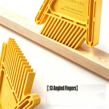 Juego de 2 Piezas de Guías Multiusos para Máquinas de Grabado y Carpintería, Guías Dobles para Ingletes, Herramientas de DIY