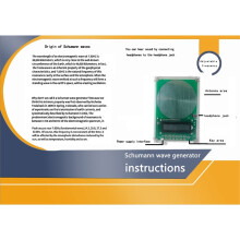 0.01Hz-30000Hz Schumann Wave Generator Adjustable Frequency Healing Device with Earphones Sine Wave Generator