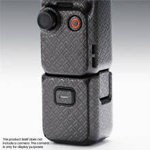 Anti-Scratch Video Camera Vinyl Wrap Protective Film for  Osmo Pocket 4, Dragon Scales Black