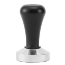Presse à Café Barista Calibrée pour Expresso, avec Base Marteau et Manche en Bois, 58 mm
