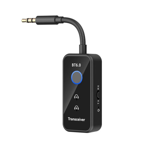 6.0 Wireless Audio Transmitter and Receiver 2-in-1  Transmitter Receiver 3.5mm Plug AAC/SBC 1