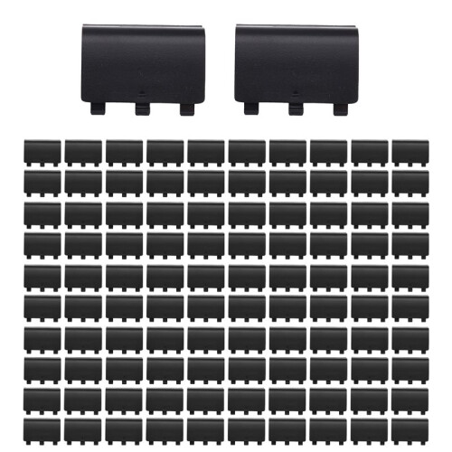 100PCS Replacement Battery Cover Cap Door Back Shell for  One Controller for XboxOne Wireless Gamepad Repair Parts 1