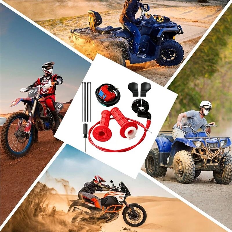 Brake Lever Cable Folding Clutch Handle Throttle Grips Cable Kit for ...