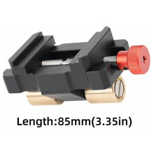 Aluminum Chisel Sharpening Jig 4-60mm Honing Guide with Hardened Steel Roller for Wood Chisels & Plane Blades