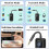 6.0 Wireless Audio Transmitter and Receiver 2-in-1  Transmitter Receiver 3.5mm Plug AAC/SBC 4