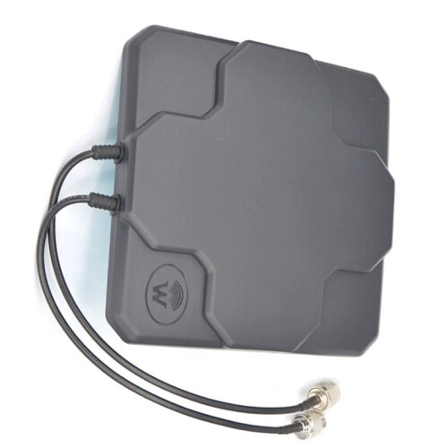 Outdoor 4G LTE Antenna Dual Polarization Panel Directional External Antenne N Female 2