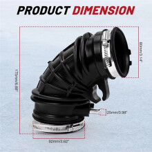 For CR-V 02-04 2.4L 17228-PNE-G00 Air Intake Hose for RSX 02-06 2.0L 17228PNEG00 Air Cleaner Tube Duct Pipe