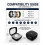Bärbart Laddningsfodral för   Gen 3/4/5, 2000mAh Resedock för Powerbank 9