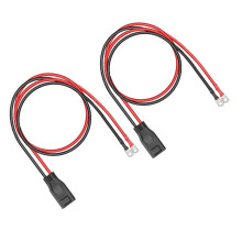 2pcs 50A 8AWG 1M Length Extension Cable Battery Connection for WattCyle 48V& Delta2/3 PPS Extension Adapter Cable