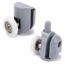 2 Pcs Shower Door Rollers Runner Wheels 19mm