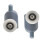 2 Pcs Shower Door Rollers Runner Wheels 19mm 3