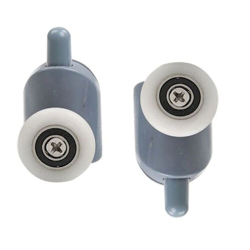 2 Pcs Shower Door Rollers Runner Wheels 19mm 2
