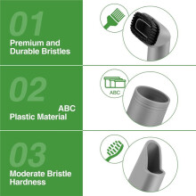 2 Pack Crevice Tool + Dust Brush for  Navigator Lift-Away NV350 NV352 NV355 NV356E NV360 NV361 Vacuums