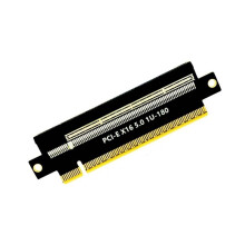 PCIE 5.0 X16 Adapterkaart 180 Graden Grafische Kaart Riserkaart Hoogtebeschermingskaart voor AI-Computerkrachtserver