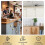 10 PCS Gold Drawer Knobs, Gold Door Knobs, Petal Shaped, with 10 Screws, for Home Decorators 4