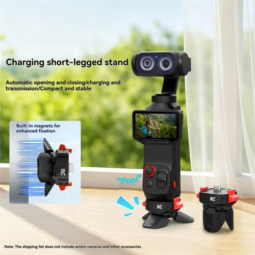Charging Base  Tripod Stand for   Ultra Type-C Desktop Holder Fast Charge Data Transfer Vlog Accessory 2