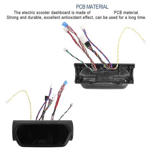 Para  E2 Pro Patinete Eléctrico Panel de Pantalla LED Conjunto de Carcasa de Interruptor Accesorios Piezas