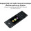 2.8" Color Screen  Lossless Audio Decoder Board Car FM Radio Support I2S Digital Audio Output Player Black 5