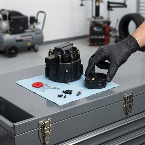 HEI Distributor Cap Coil and K549 Rotor Replacement for  SBC BBC 305 350 454