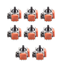 8 Pièces pour Manette pour PS5 Joystick Électromagnétique TMR 2e Génération Joystick Hall TMR à Angle Joystick à Résistance Magnétique Tunnel