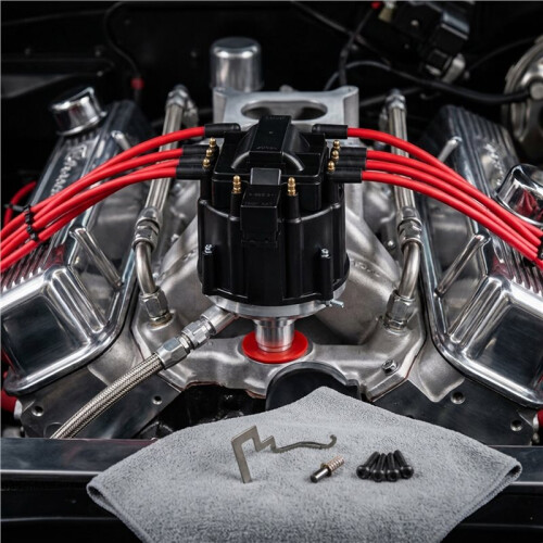 HEI Distributor Cap Coil and K549 Rotor Replacement for  SBC BBC 305 350 454 2