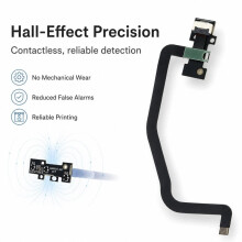 2 Sensores de Filamento Extrusor para Impressora 3D para H2S - Peças de Reposição para o Cabo Do Sensor de Detecção de Filamento