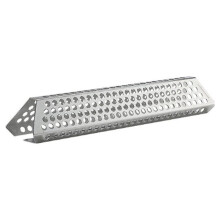 Stainless Steel Wood Rack with Ventilation Holes - Reusable Metal BBQ Accessory, Campfire Stand for Outdoor Cooking L