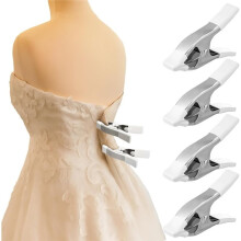 Clipes de 6,3 Polegadas para Ajuste de Roupas, Grampos para Vestidos, Grampos de Fixação Resistentes para Manequins de Costureiras de Noivas