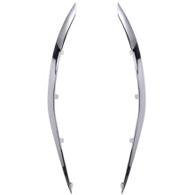 Front Bumper Molding Chrome Guard Trim 62075-9UF0A 62074-9UF0A for Murano 2016-