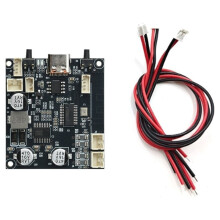 6.0 Versterkermodule 2x5W 3,7V Batterijgevoed TYPE C Geïntegreerde Boostschakeling -Luidspreker Modificatiekaart