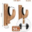 4pcs Wall-Mounted Rack - Archery Storage & Display Shelf,Wall-Mounted Organizer 1