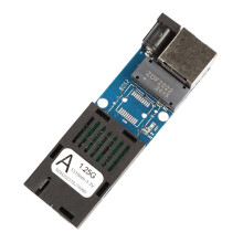 1.25G Gigabit Fiber Transceiver Module SC 1 Optical 1 RJ45 Port Fiber Transceiver Fiber Media Converter Module 1310nm