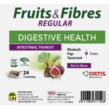 Ortis Fruits & Fibres Regular Chewable Cubes 24 Pack