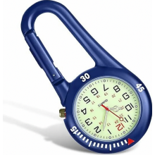 Multifunctional Waterproof Clip-On Pocket Watch with Luminous Dial for Unisex Nurses, Doctors, Paramedics and Sports Use