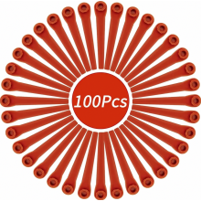Lot de 100 lames de rechange en plastique pour coupe-bordures, compatibles avec les modèles Easycut Li-18/23 R et RotorCut sans fil.