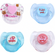 4-delige set accessoires voor rebornpoppen: magnetische fopspeen voor realistische rebornbabypoppen, magnetische tepelaccessoire